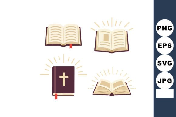 Christian Bible Book Symbols for Faithful Embroidery Projects