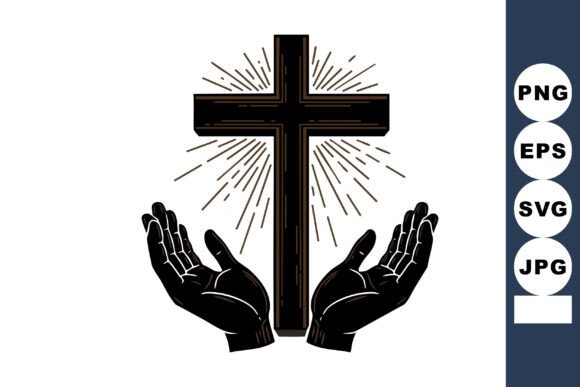 Cross with Radiant Light and Open Hands Review