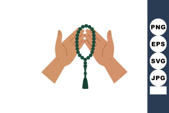 Hands Holding Prayer Beads Design Review