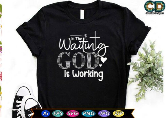 In the Waiting God Is Working Embroidery Design Review
