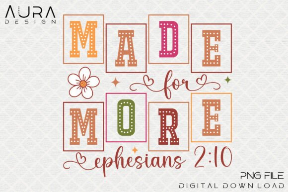 Made for More – Ephesians 2:10 Embroidery Design Review