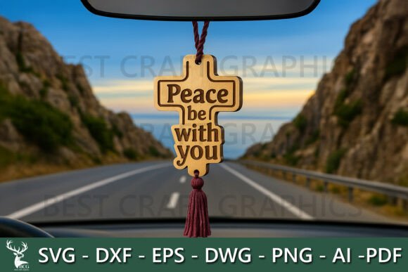 Peace Be with You – Laser Cut Car Hanger Review