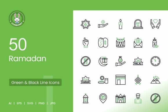 Ramadan Green Black Icons: A Designer’s Perspective on Real-World Use