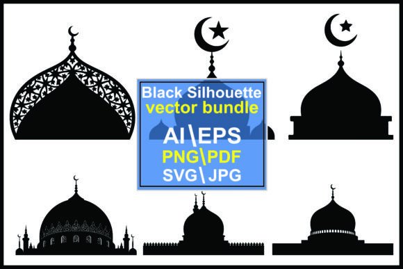 Silhouettes Mosque Domes and Minarets Review